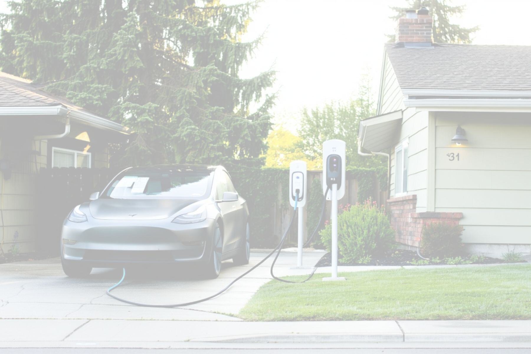 At Home Electric Vehicle Charger